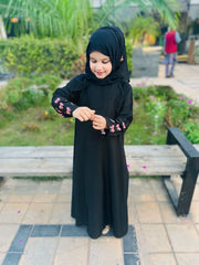 Pookie Bow Abaya - kids