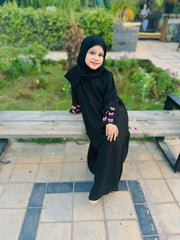 Pookie Bow Abaya - kids