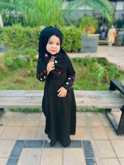 Heart Pop Abaya - kids
