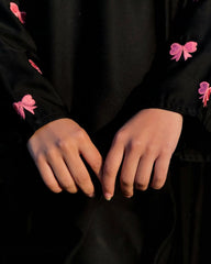 Pookie Bow Abaya