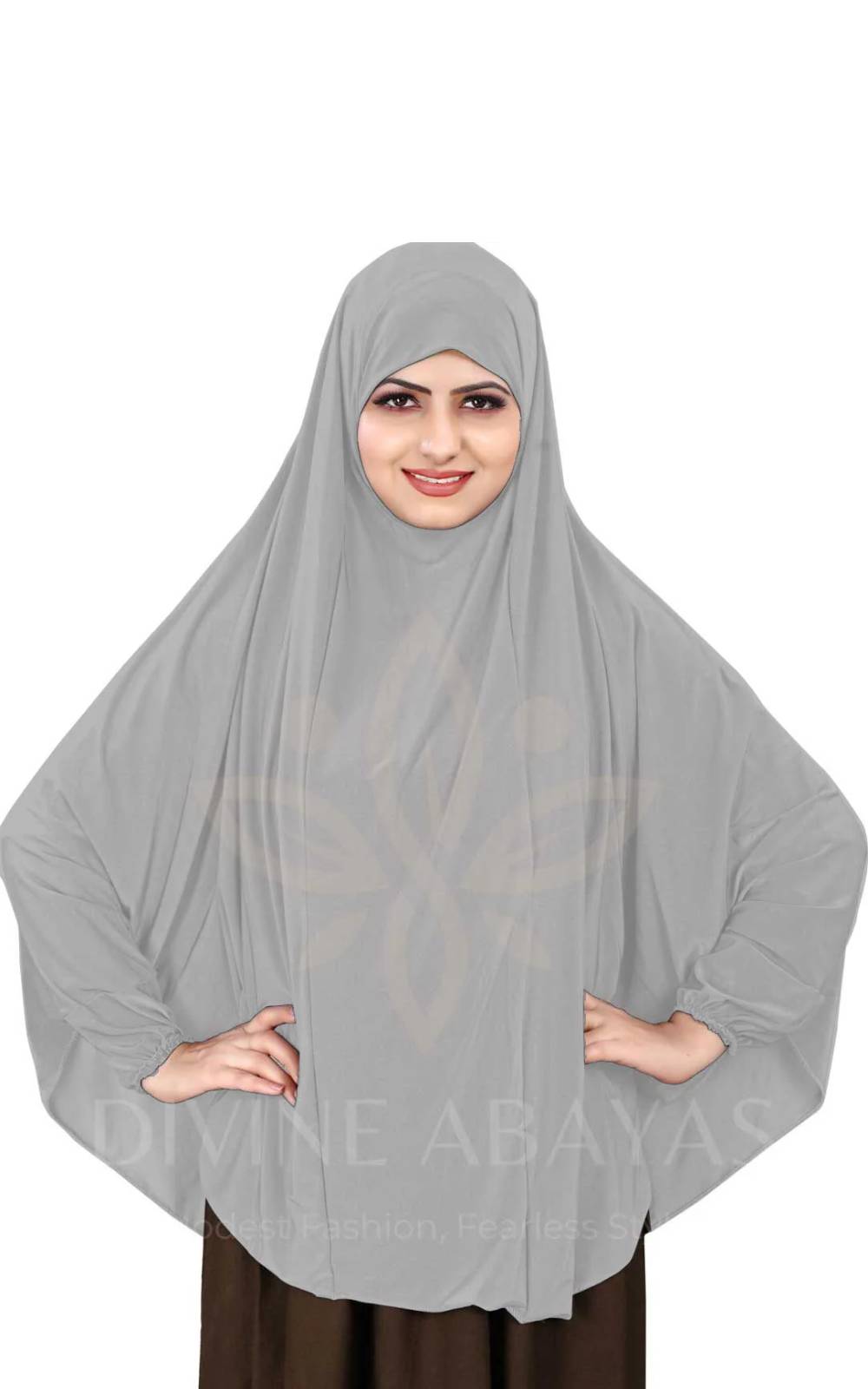 Jersey Makhna With Sleeves - Grey