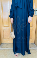 Midnight Grace Abaya -Navy blue