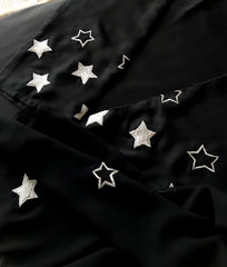Star Embellished Embroidery Sleeves