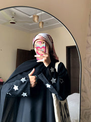 Star Embellished Embroidery Sleeves