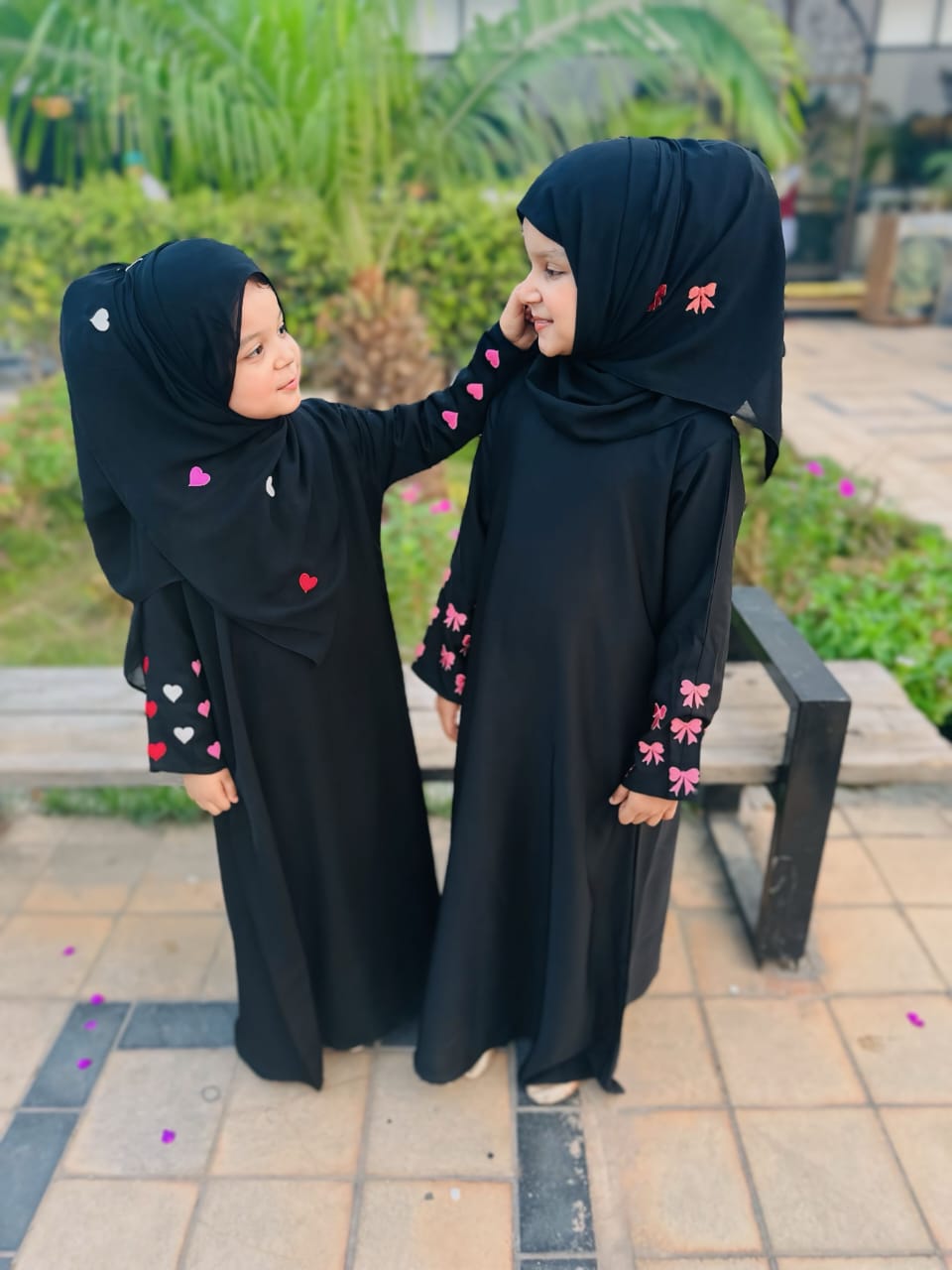 Heart Pop Abaya (Mommy & Me)