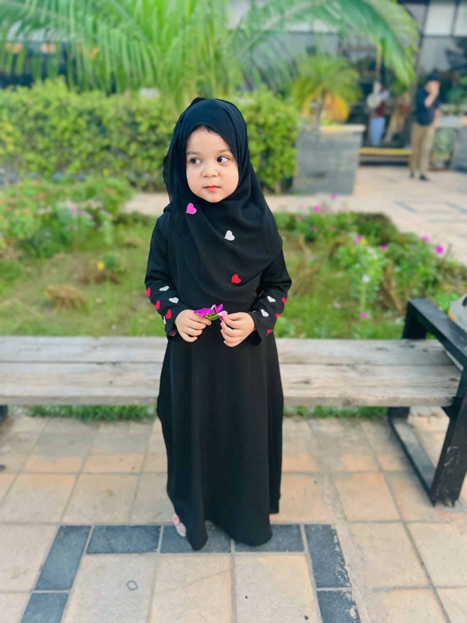 Heart Pop Abaya (Mommy & Me)