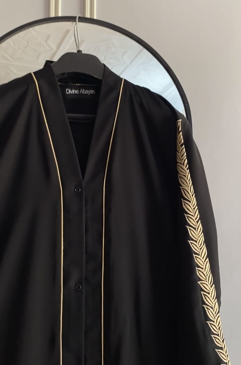 Golden Laurel Abaya