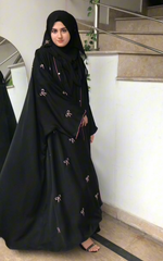 Pinterest Baggie Style Bow Abaya