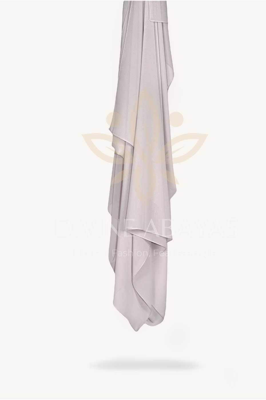 Imported Georgette - Cotton Grey