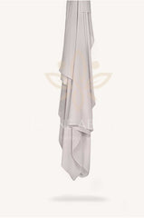 Imported Georgette - Cotton Grey