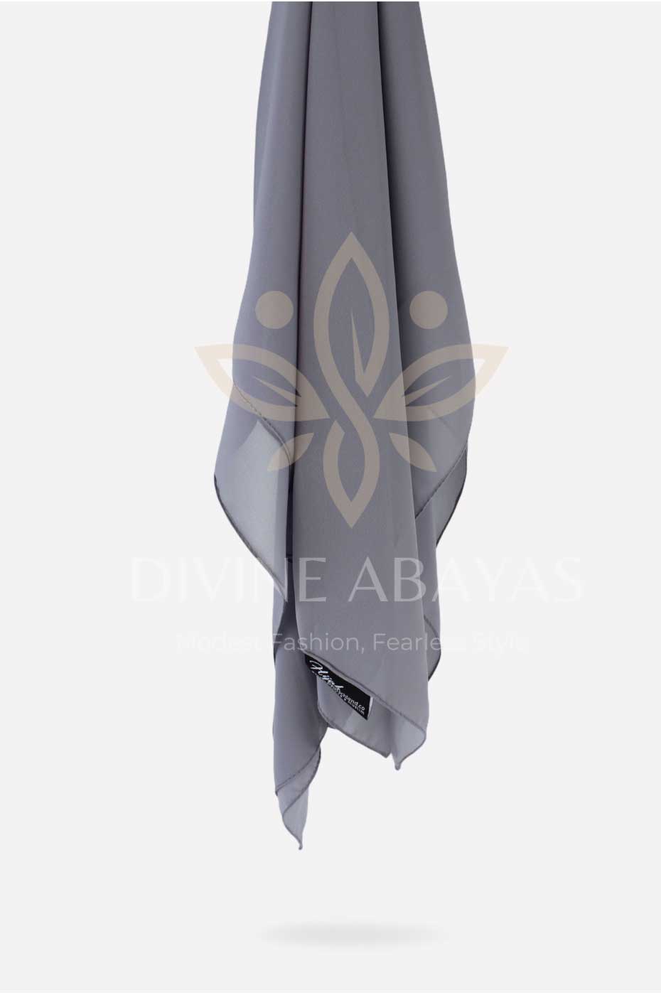 Imported Georgette - Dark Grey