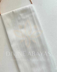 Glossy Chiffon - White