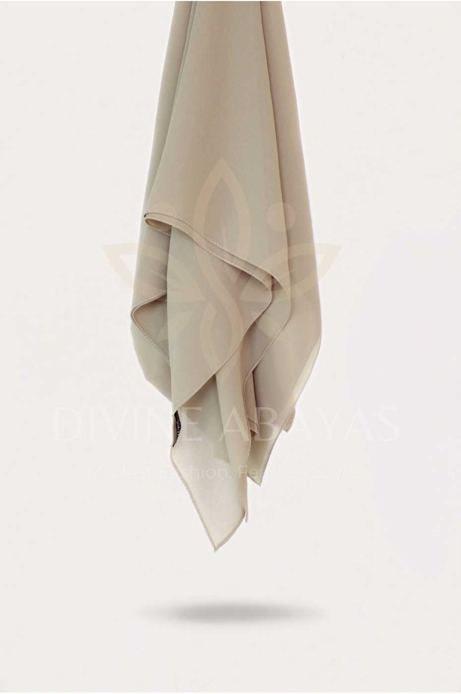 Imported Georgette - Grey Beige