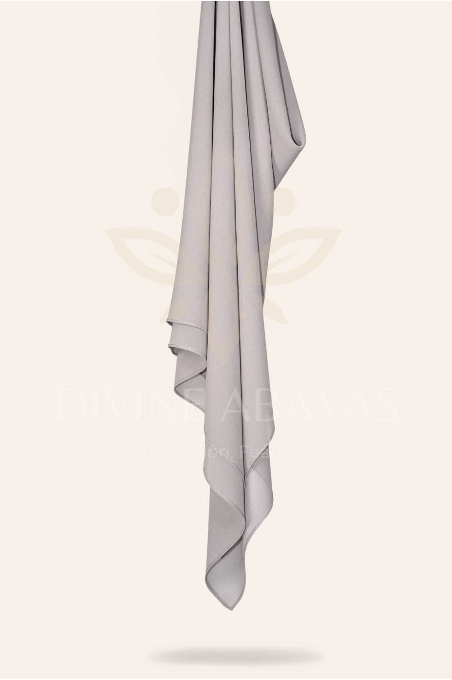 Imported Georgette - Ice Grey