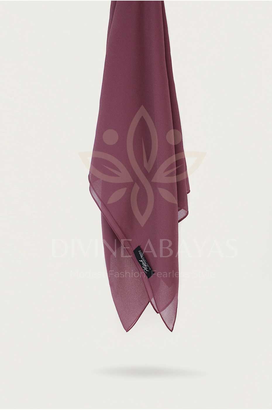 Imported Georgette - Plum