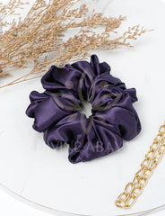 Volumarize Satin Scrunchie - Purple