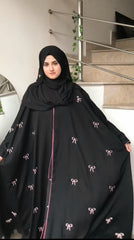 Pinterest Baggie Style Bow Abaya