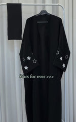 Star Embellished Embroidery Sleeves